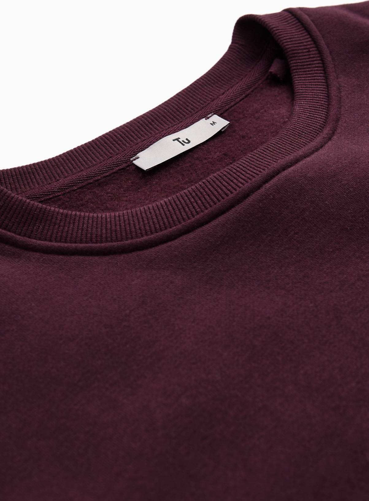 Dark Red Ultimate Crew Neck Sweatshirt M - Image 4